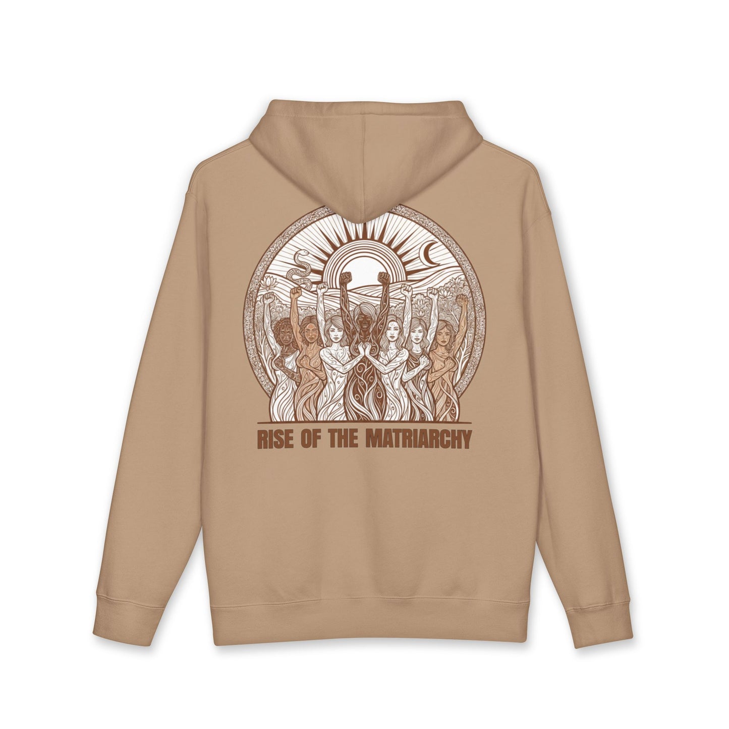 Rise of the Matriarchy Unisex Hoodie - Empowering Graphic Sweatshirt