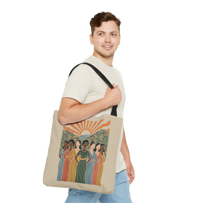 Empowered Women Tote Bag - Celebrate Unity and Strength