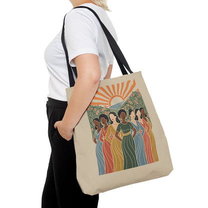 Empowered Women Tote Bag - Celebrate Unity and Strength