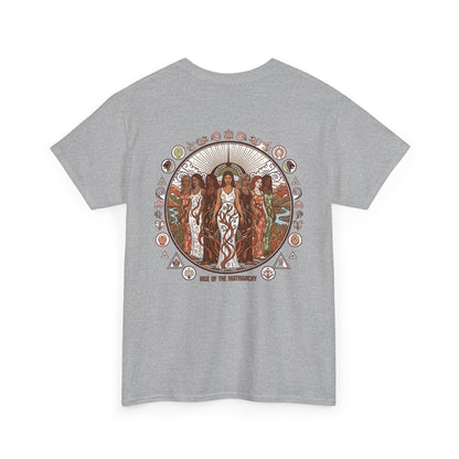 Goddess Circle Graphic Tee — Earthy Women’s Empowerment T-Shirt