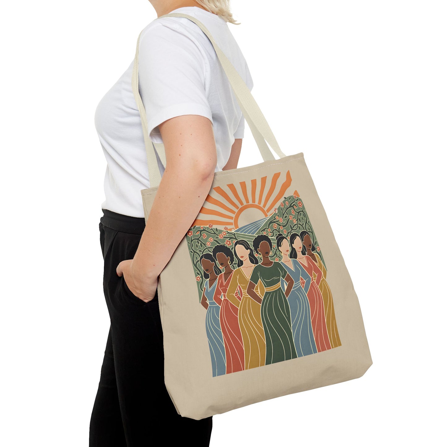 Empowered Women Tote Bag - Celebrate Unity and Strength