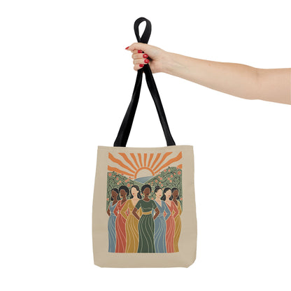 Empowered Women Tote Bag - Celebrate Unity and Strength