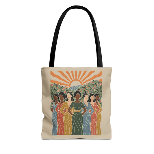 Empowered Women Tote Bag - Celebrate Unity and Strength