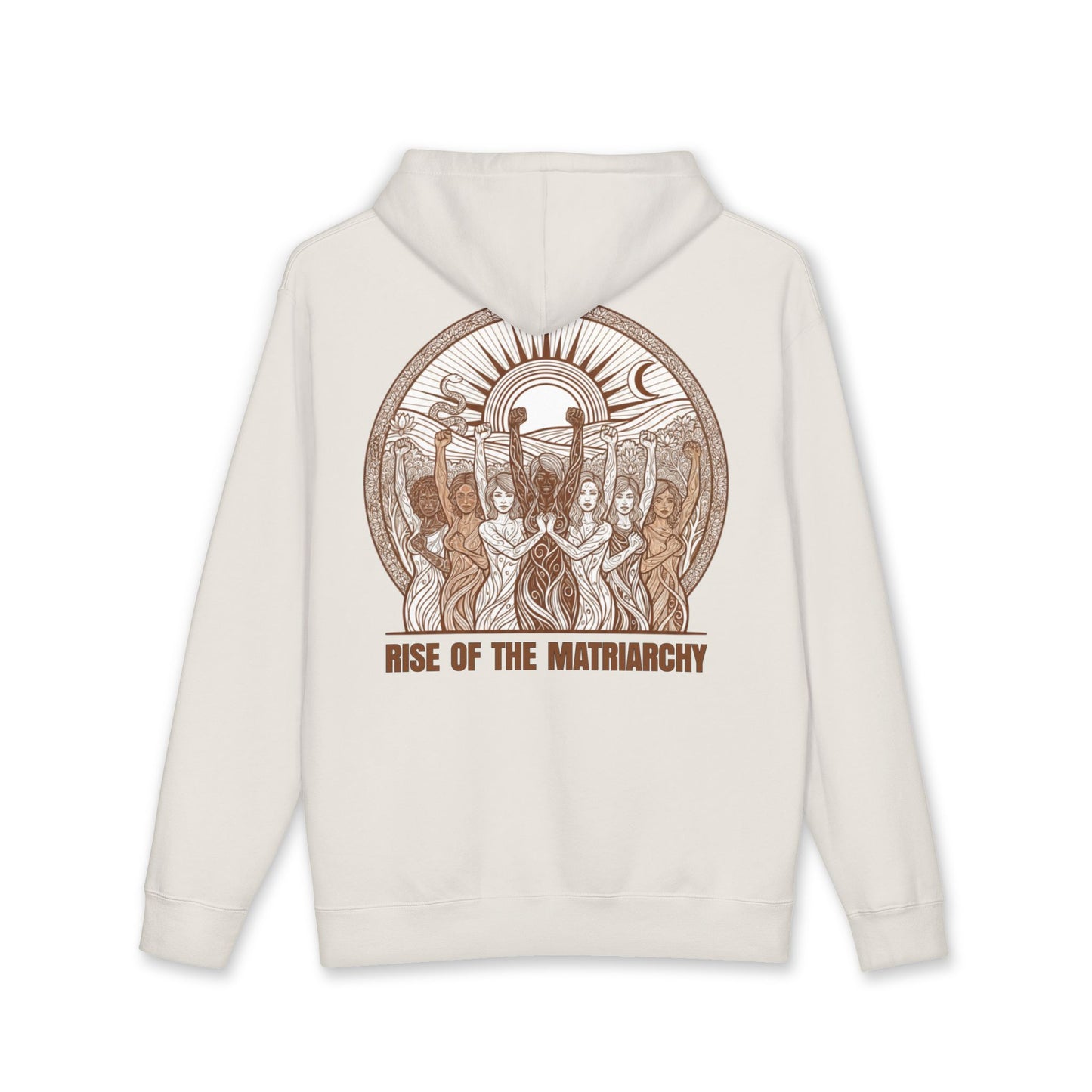 Rise of the Matriarchy Unisex Hoodie - Empowering Graphic Sweatshirt